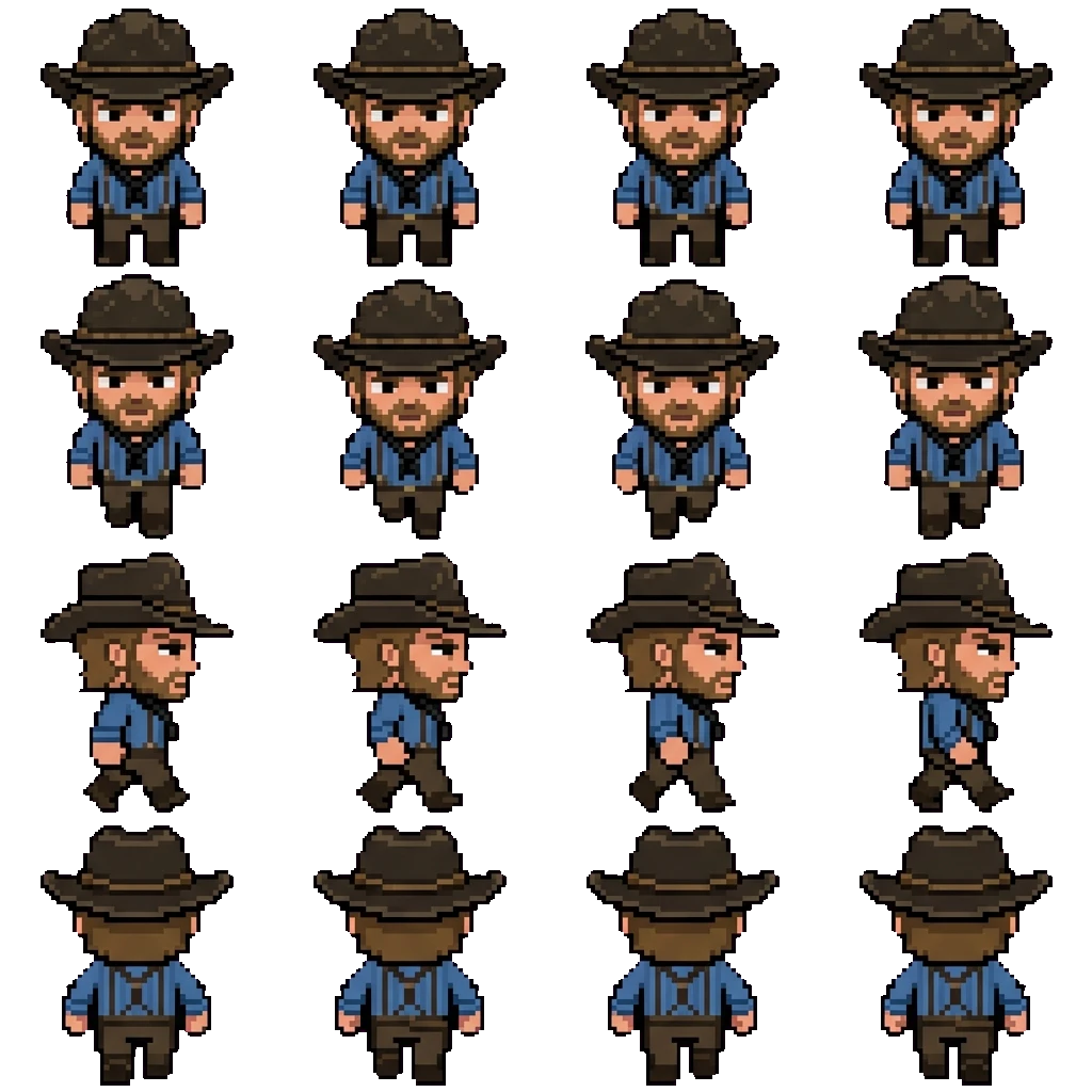 Arthur movement sprite