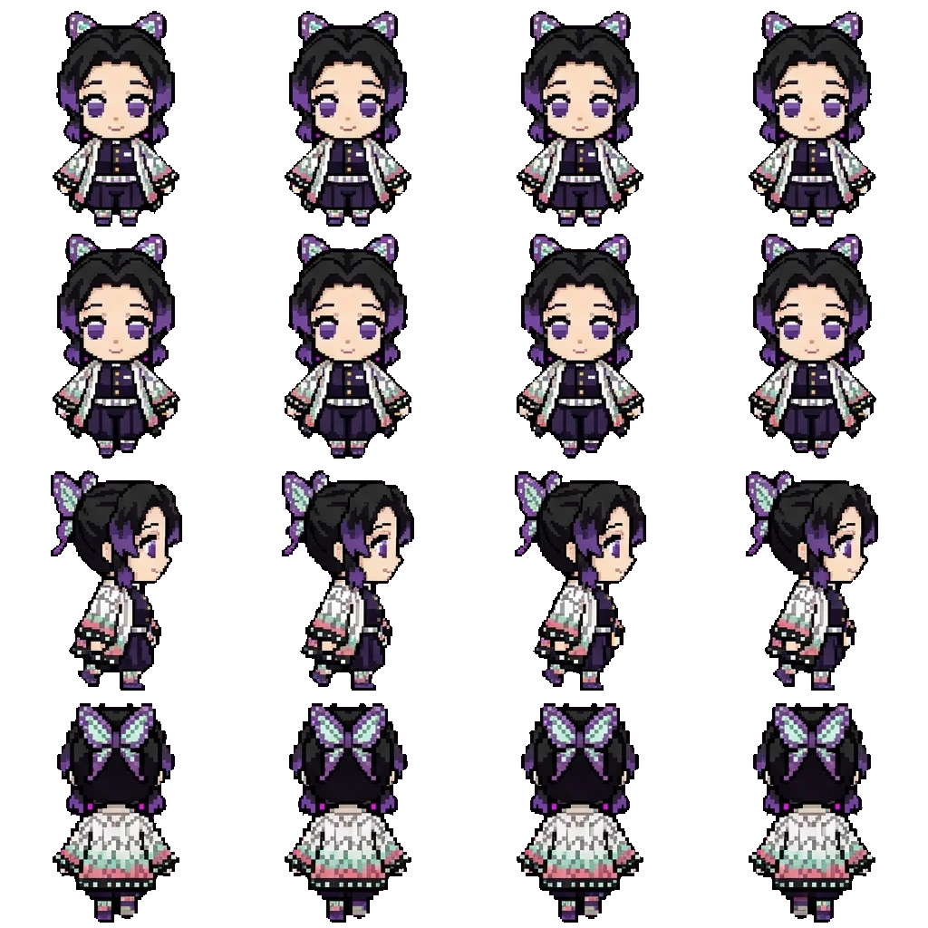 Kochou Shinobu movement sprite
