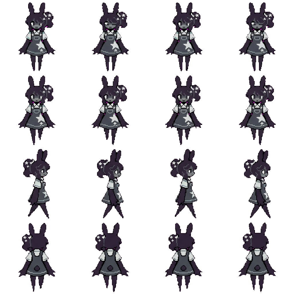 Courtney movement sprite