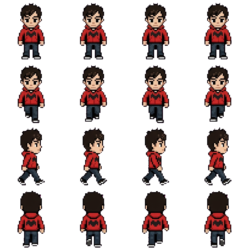 Pete movement sprite