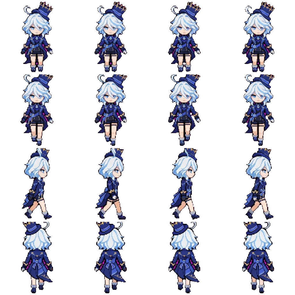 Furina movement sprite