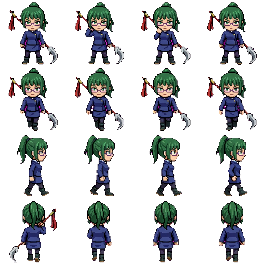 Maki movement sprite