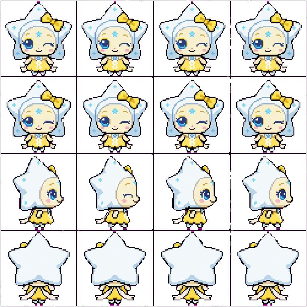 Giverping movement sprite