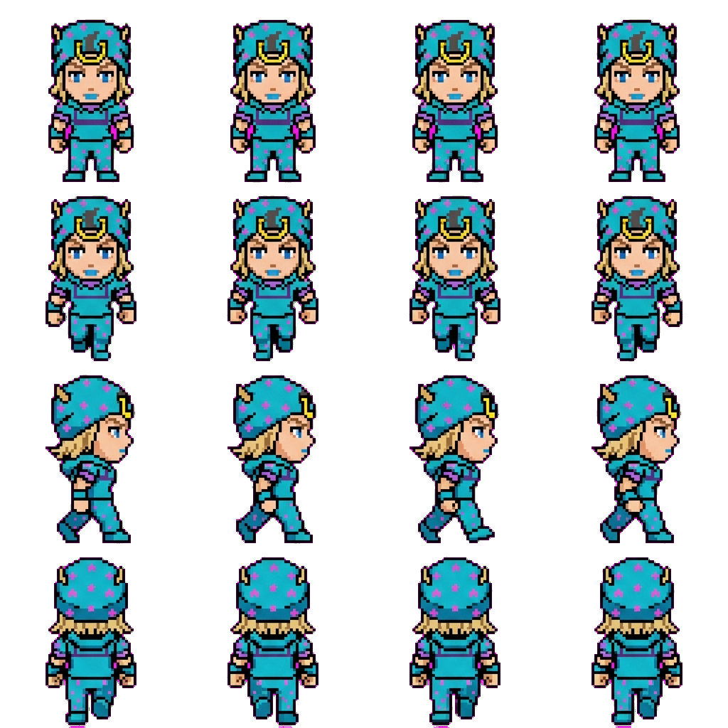 Johnny Joestar movement sprite