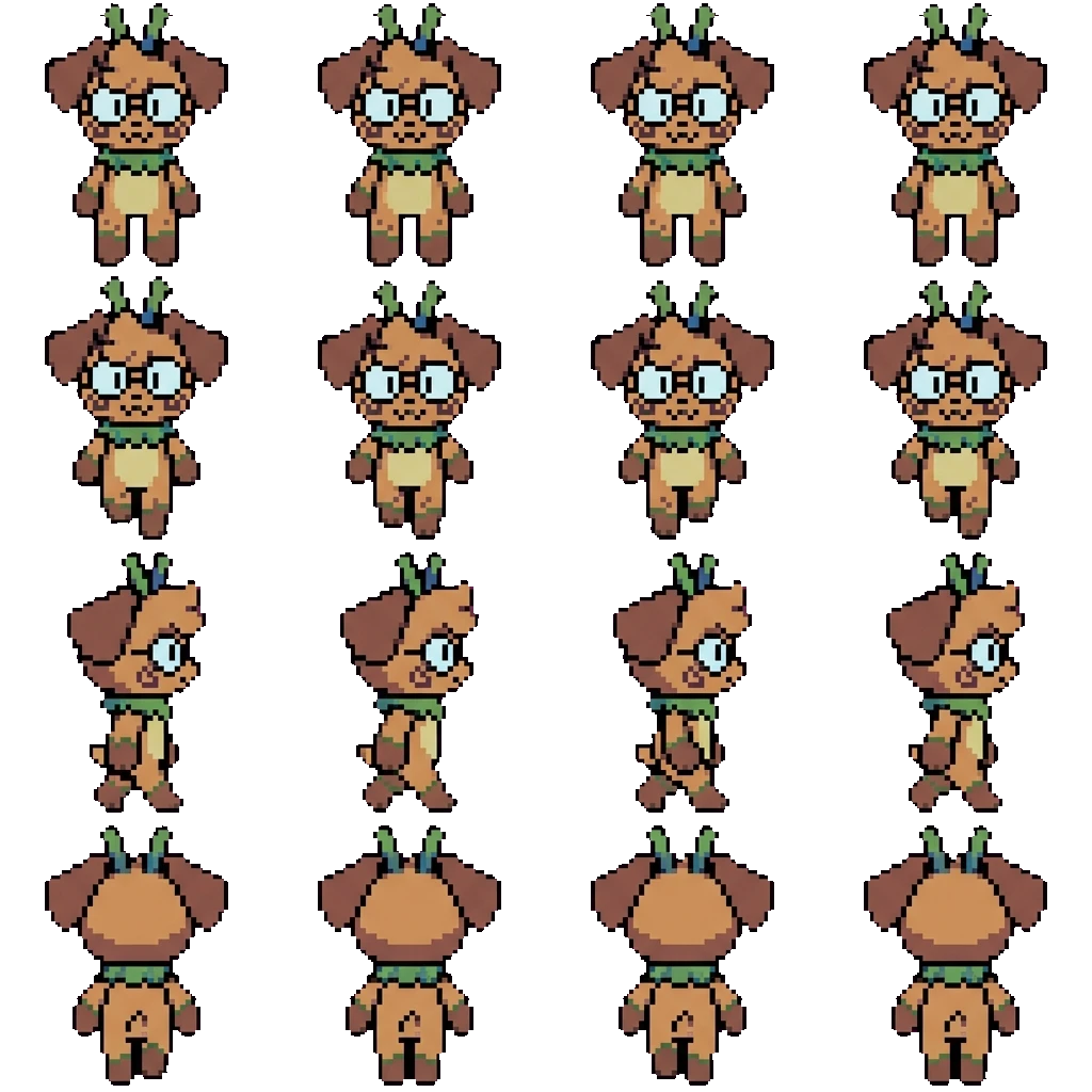 Taffy movement sprite
