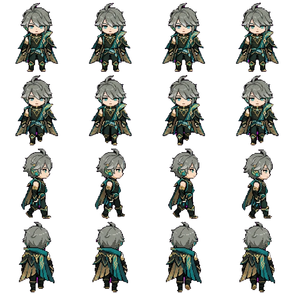 Alhaitham movement sprite