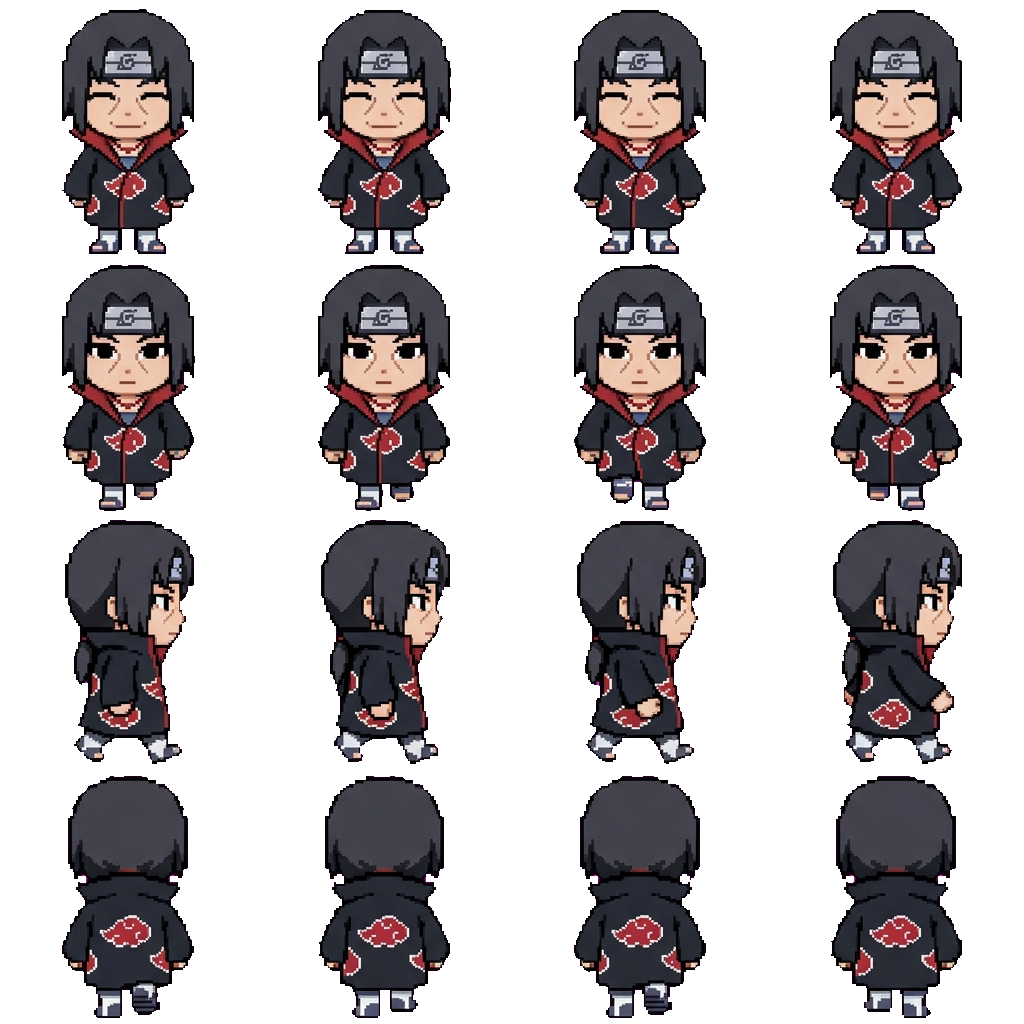 Итачи;) movement sprite