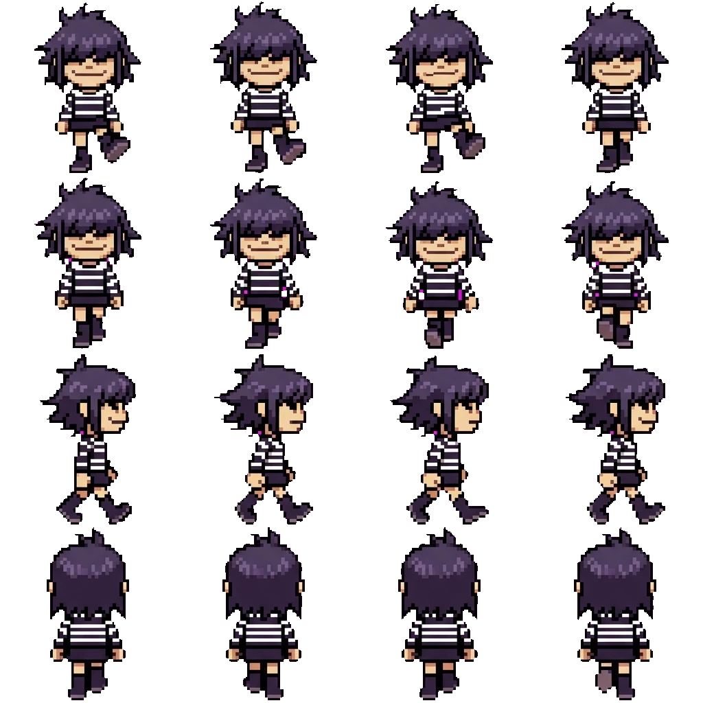 Noodle movement sprite