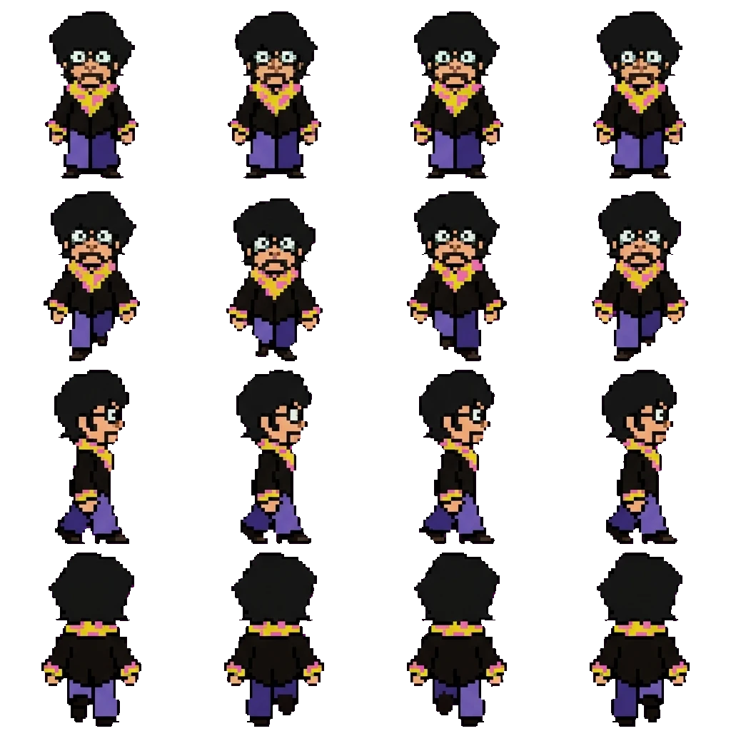 John Lennon movement sprite
