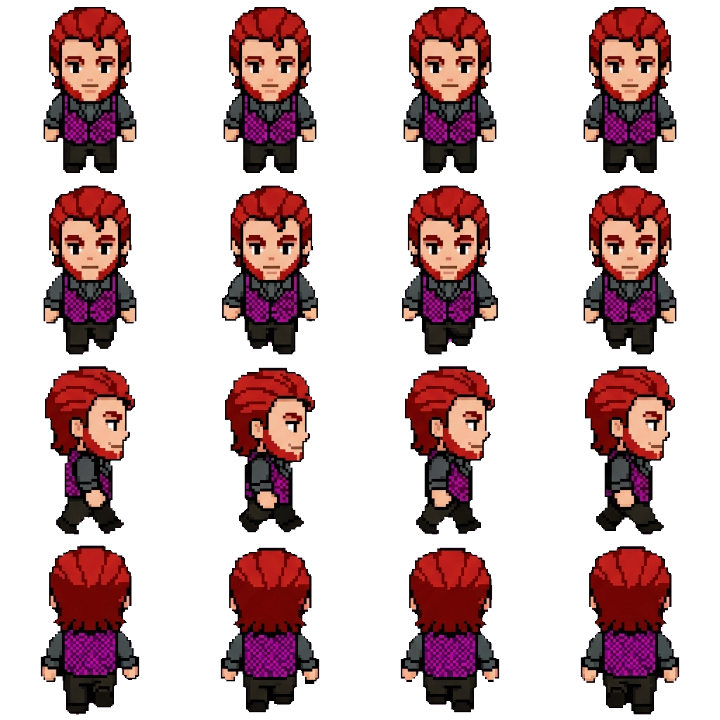 Benson Cranberry movement sprite