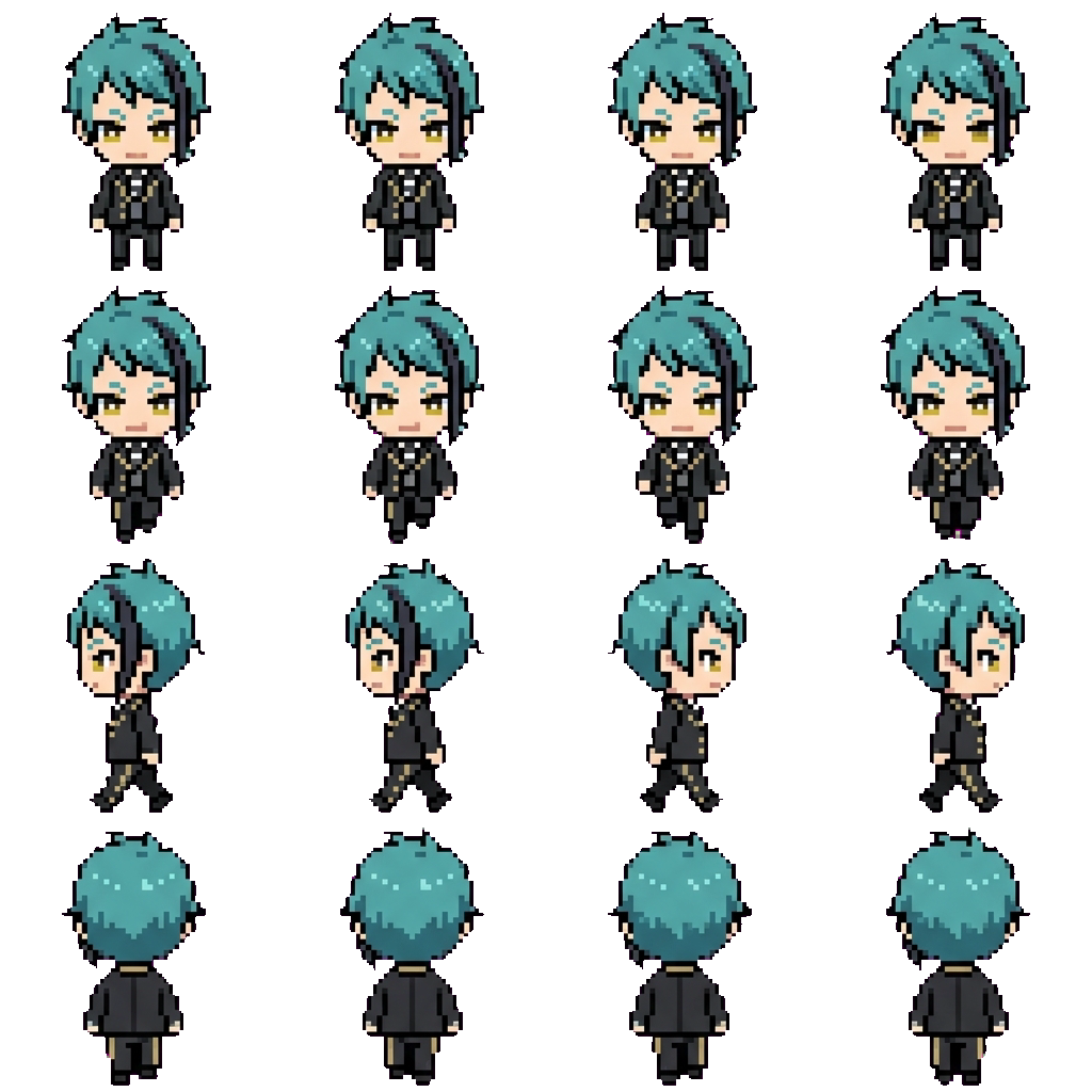 Jade leech movement sprite