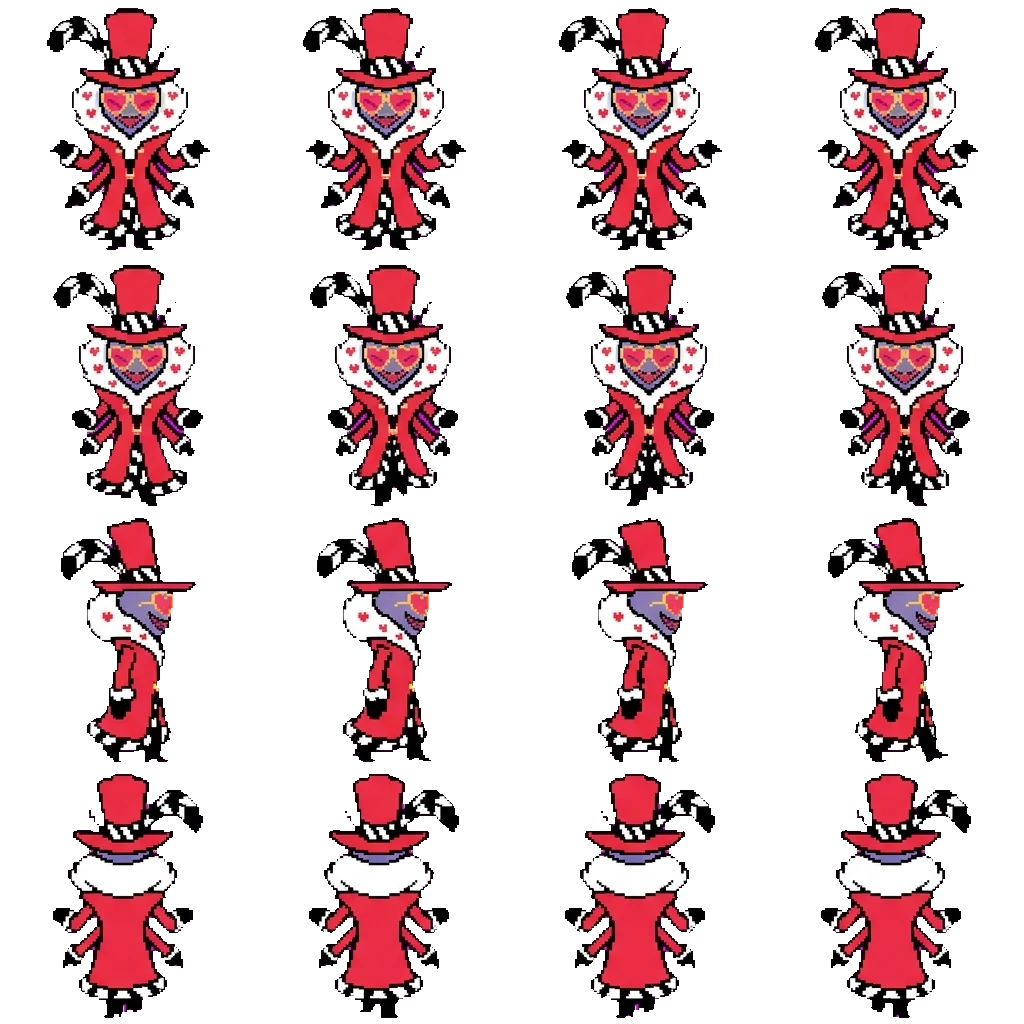 Valentino movement sprite