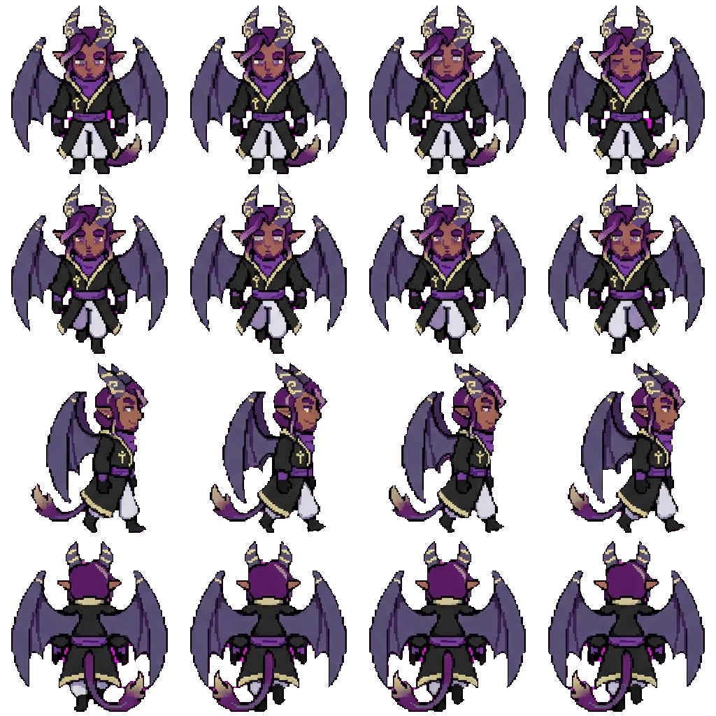 Dodge movement sprite