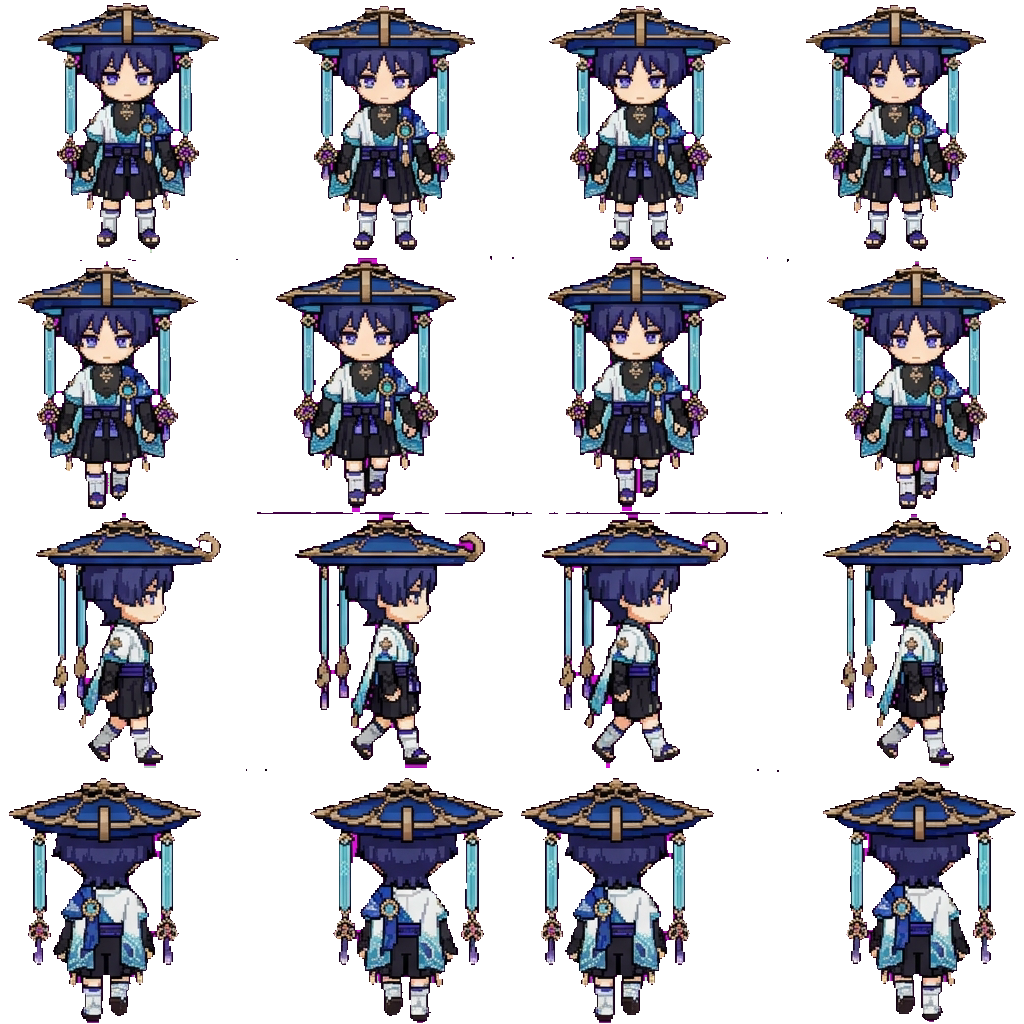 Wanderer movement sprite