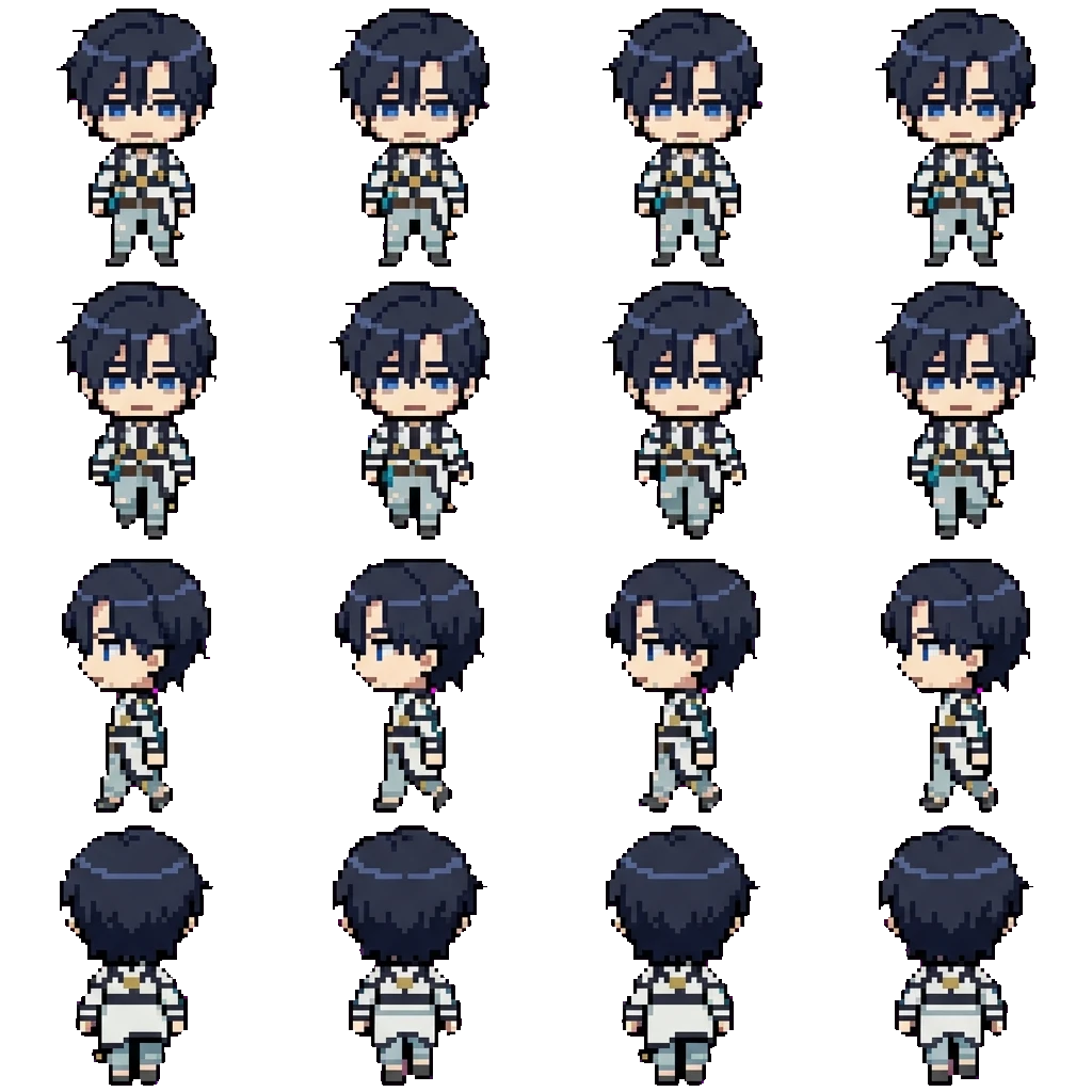 Kazui Mukuhara movement sprite