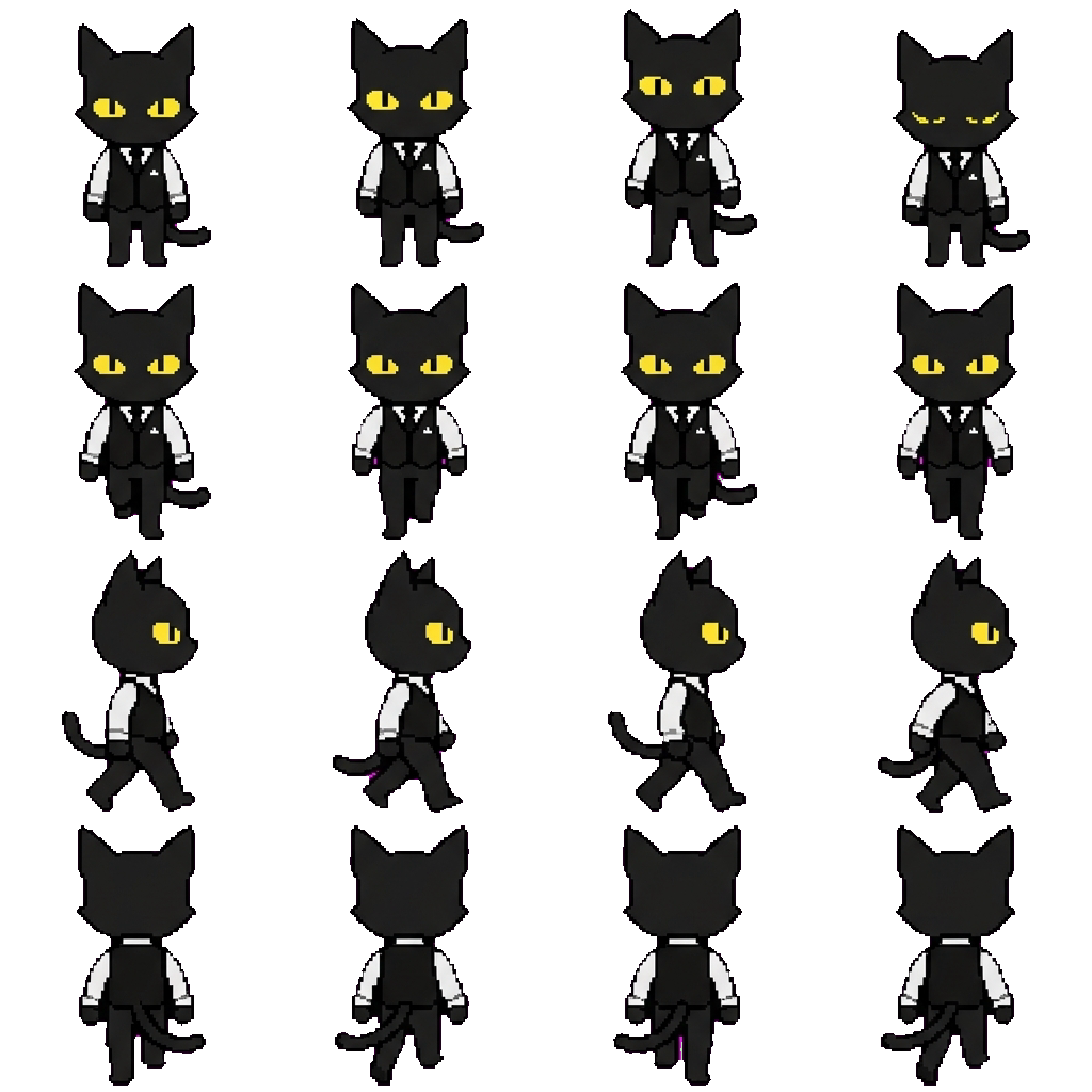 Secret Agent movement sprite