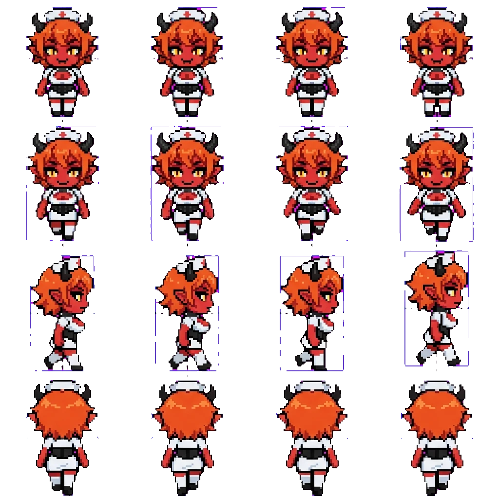 Candy movement sprite