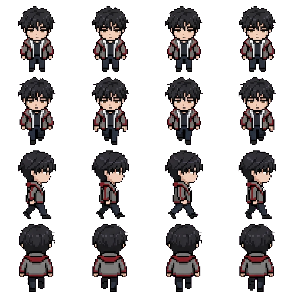 Kaito Hitachi movement sprite