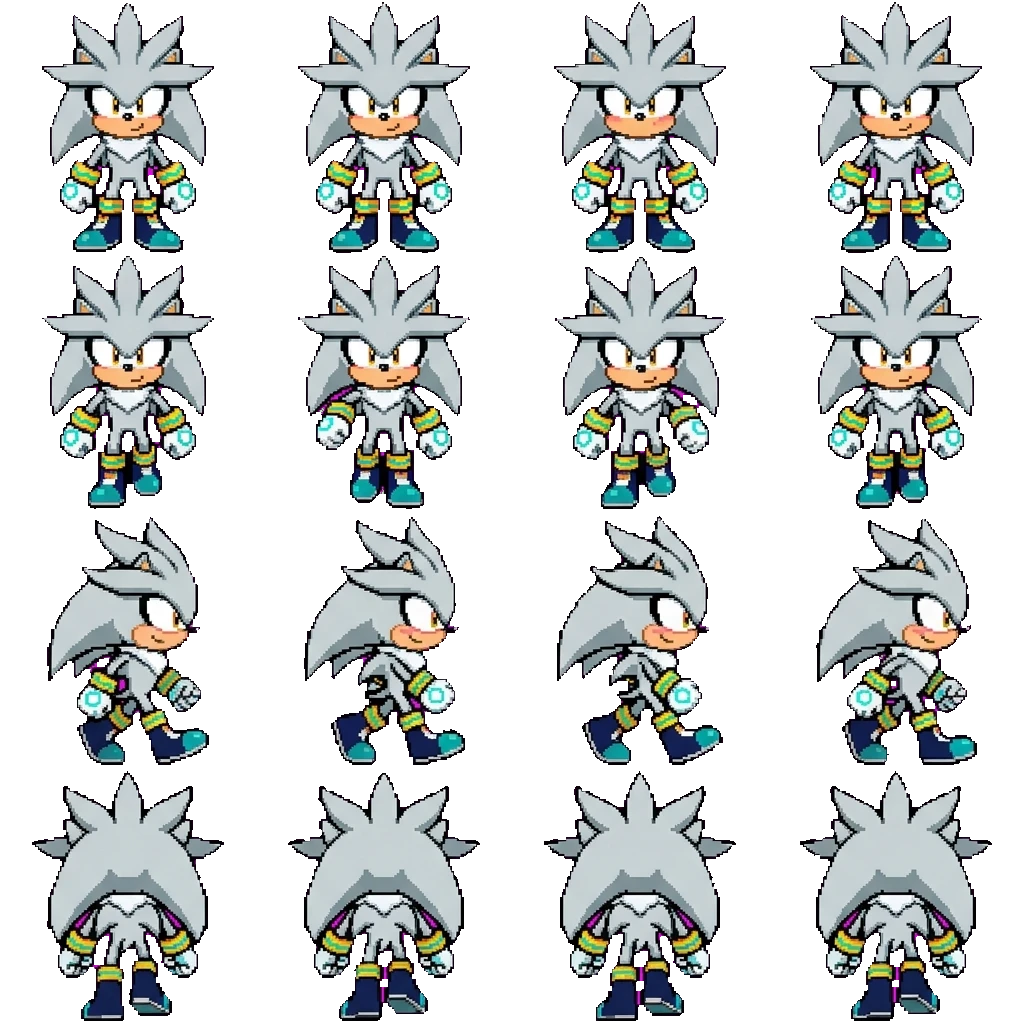 Silver movement sprite