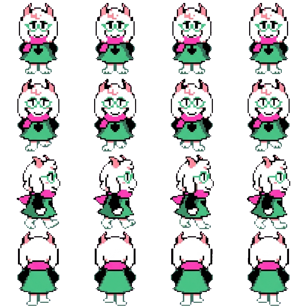 Ralsei movement sprite