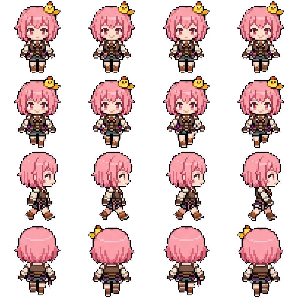 kirapika emu movement sprite