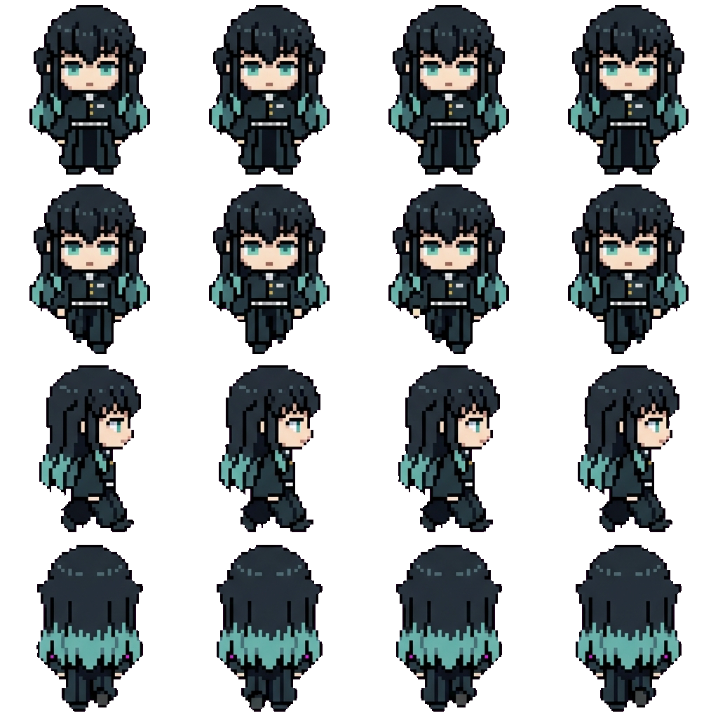 Muichiro movement sprite