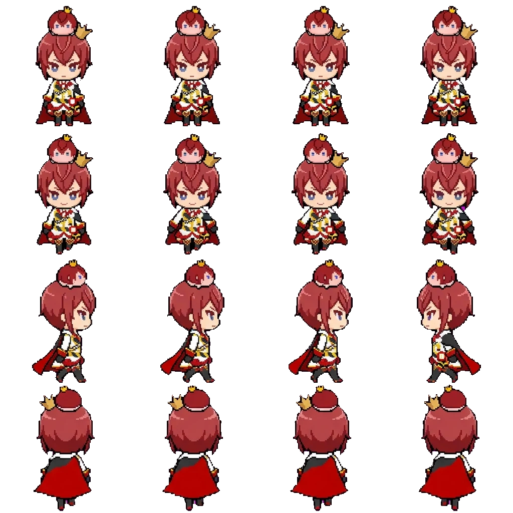 Riddle Rosehearts movement sprite