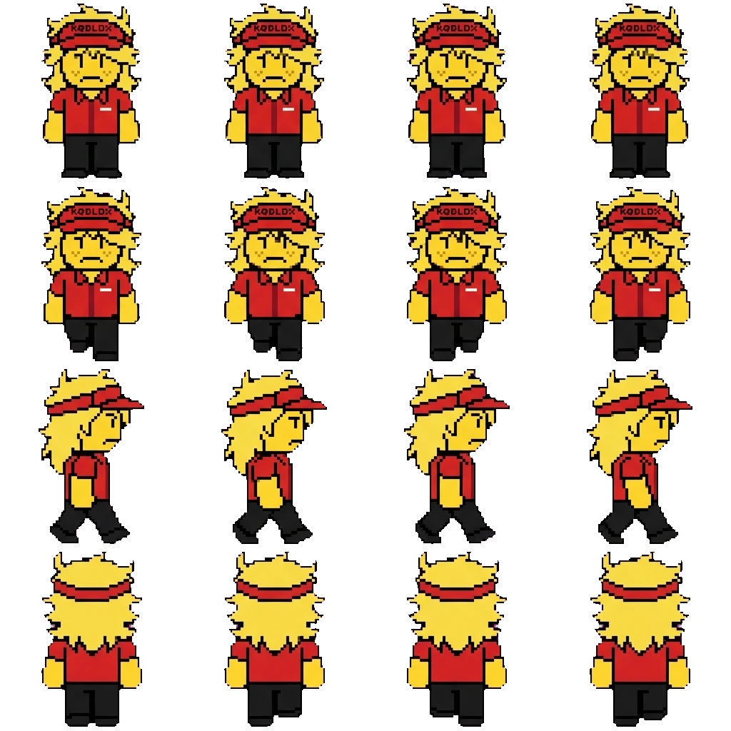 Elliot movement sprite