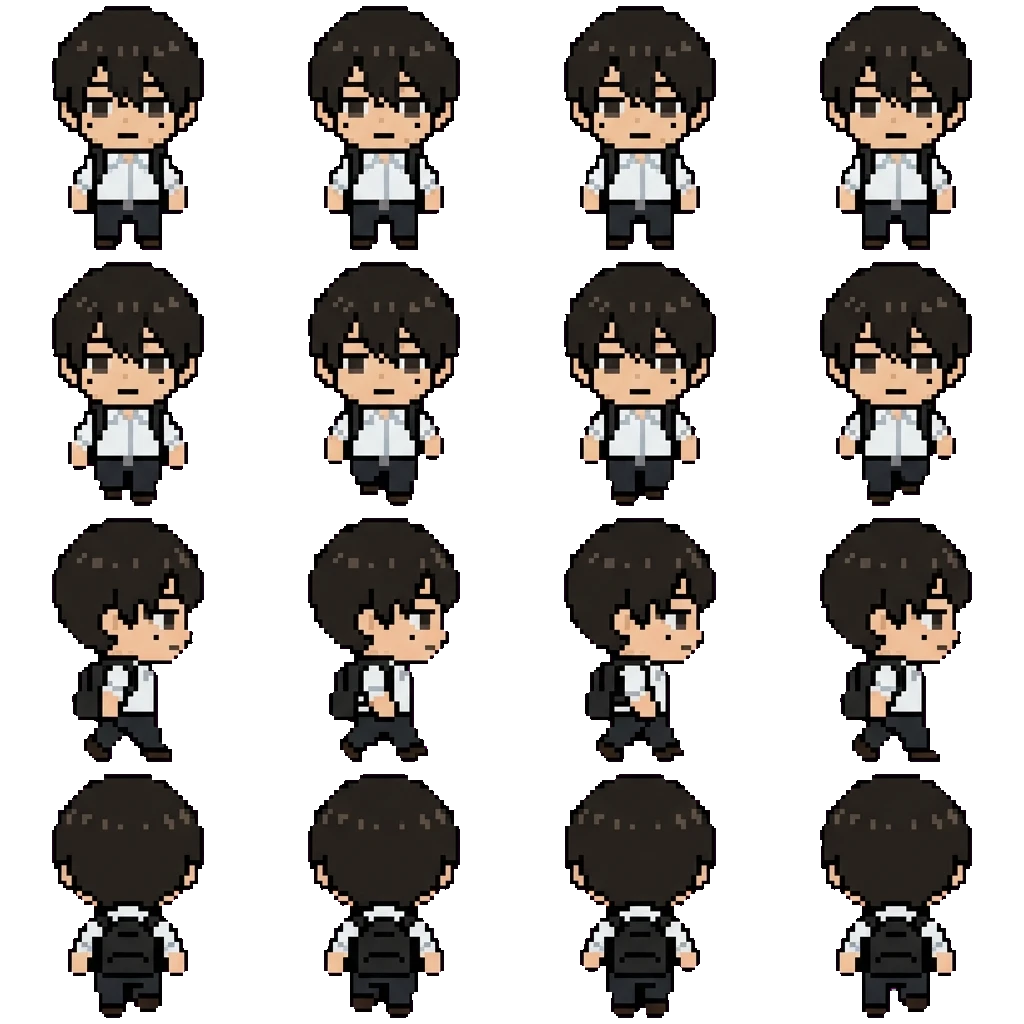Yoshiki movement sprite