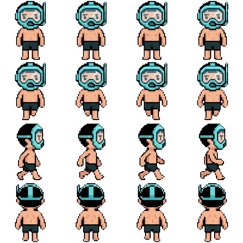 A Guy Named Aldo movement sprite