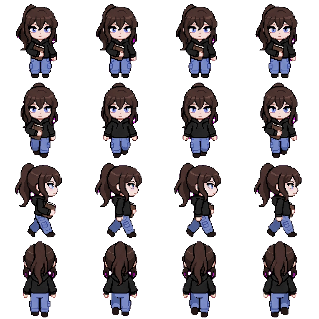 Lily movement sprite