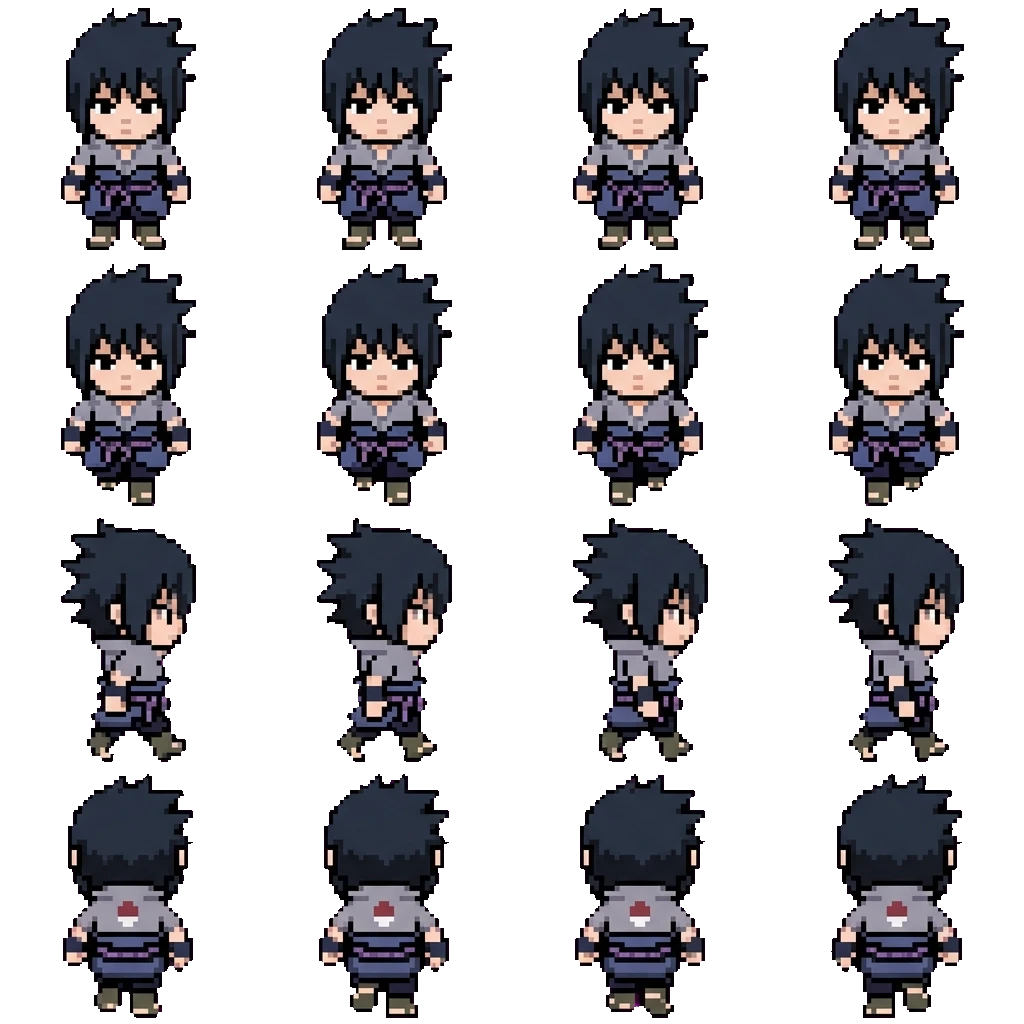 Sasuke movement sprite