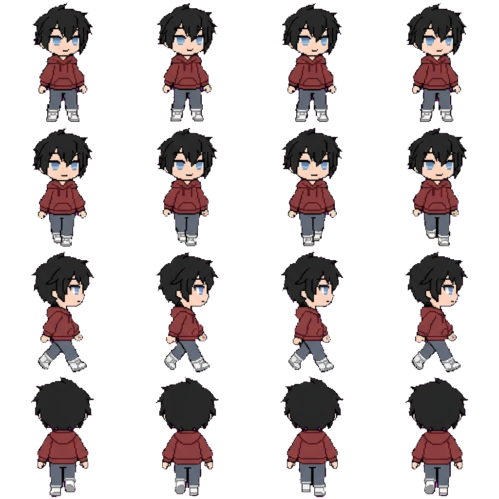 Mystic movement sprite