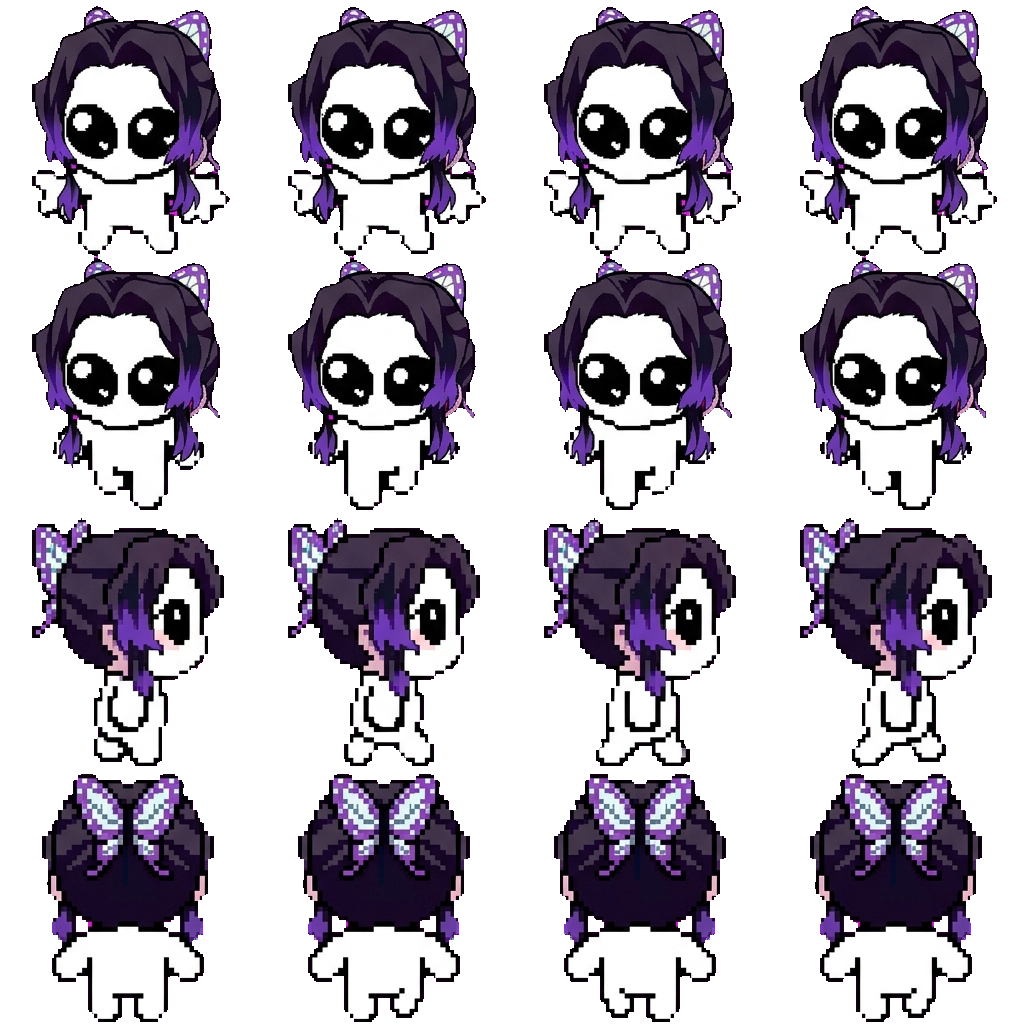 Shinobu movement sprite
