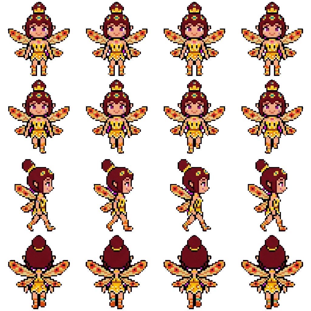 Yuko movement sprite