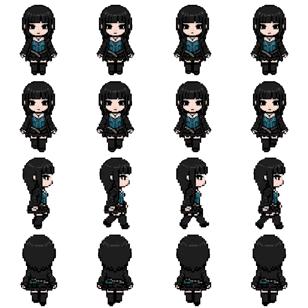 Zombie movement sprite