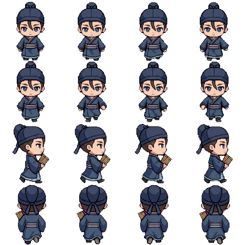 Gaoshun movement sprite