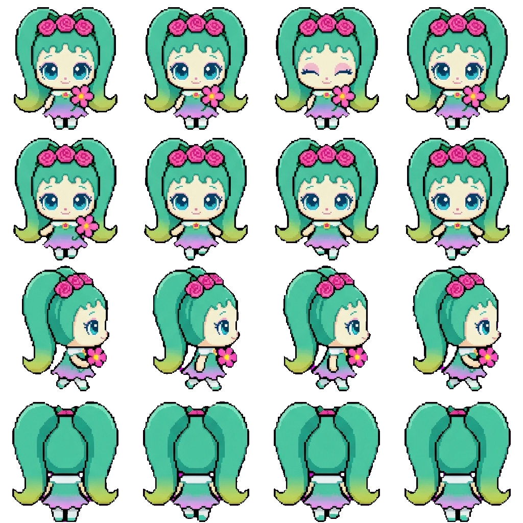 Dewping movement sprite