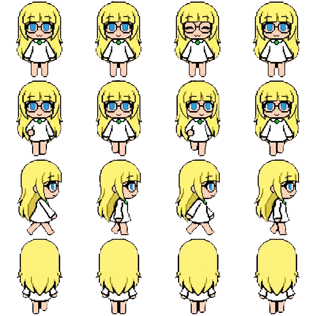 Ha-eun movement sprite