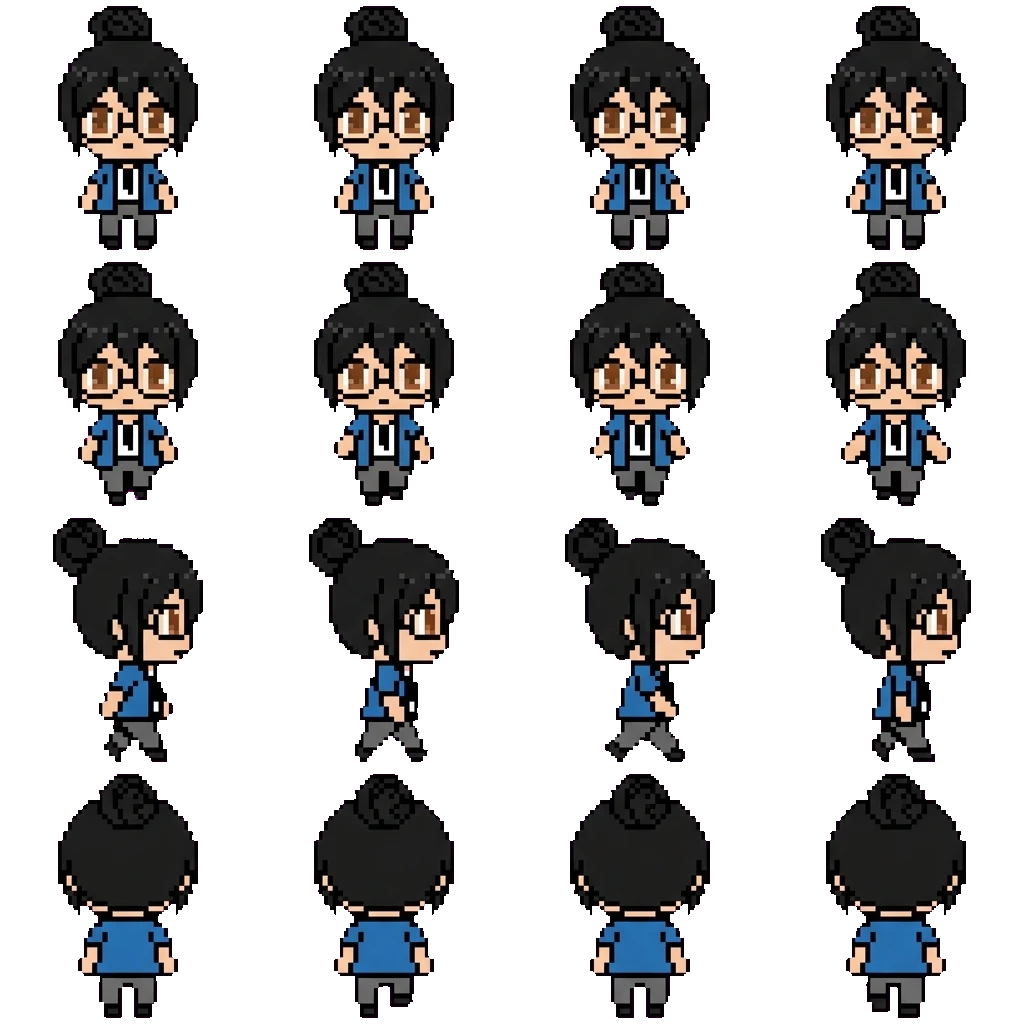 Mawar movement sprite