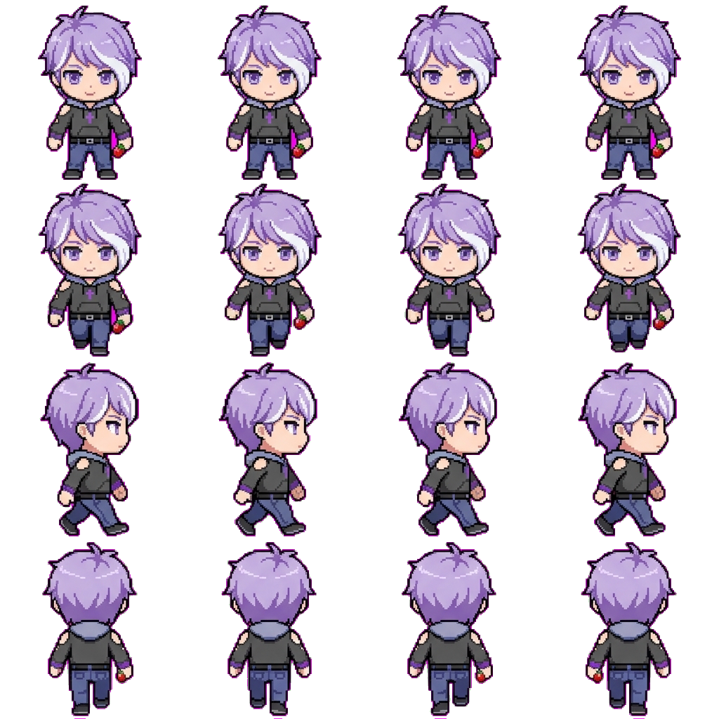 Reiben movement sprite