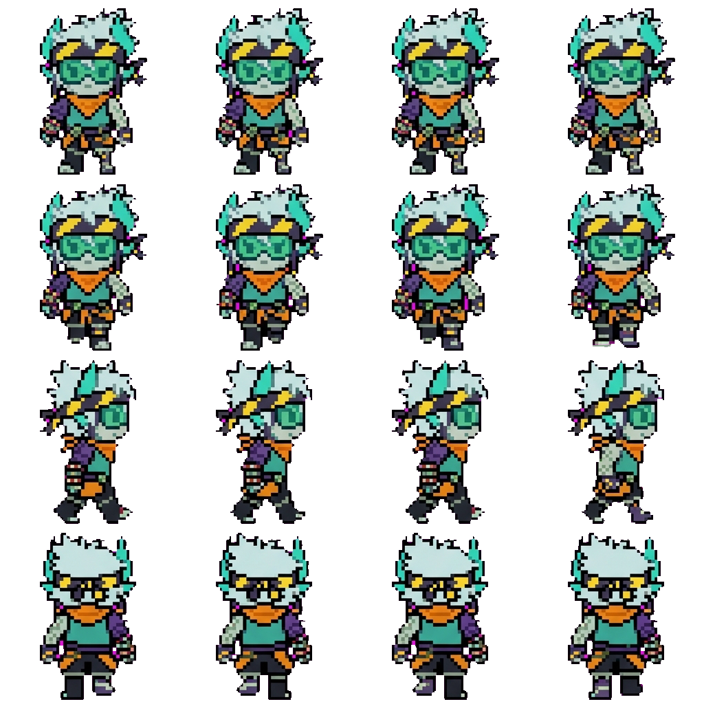 Rocket movement sprite