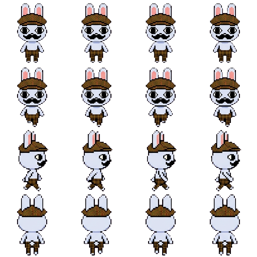 Barney movement sprite
