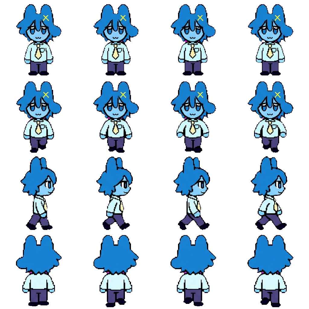 Four movement sprite