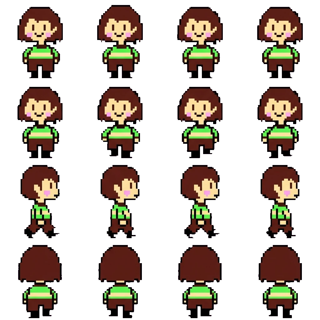 Chara movement sprite