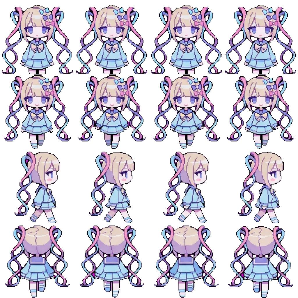 K-angel movement sprite