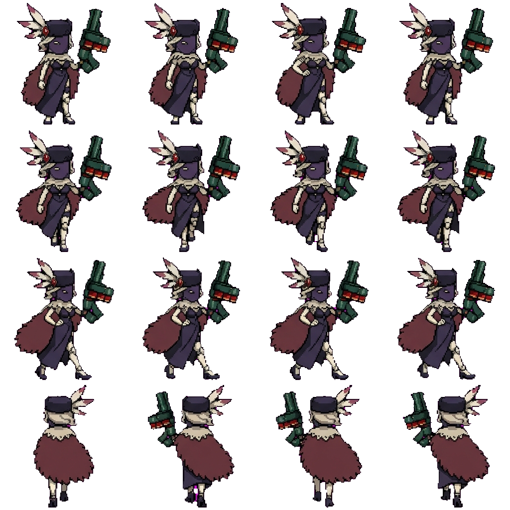 Black Dalia movement sprite