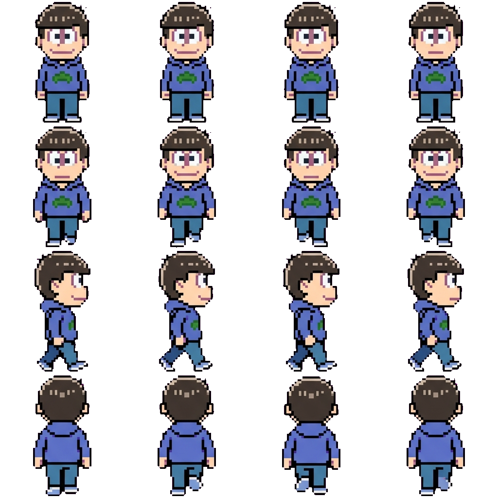 Karamatsu movement sprite