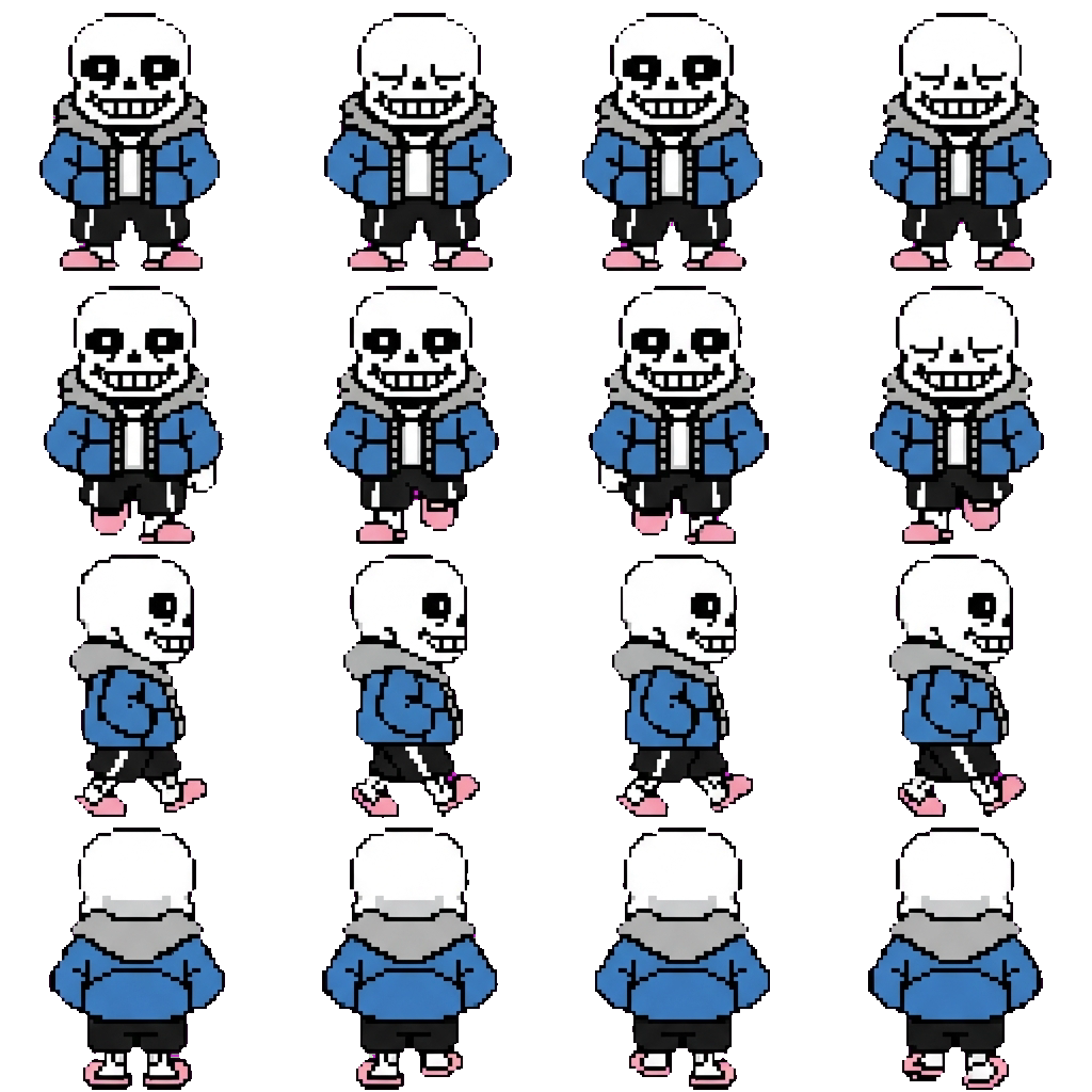 Sans movement sprite