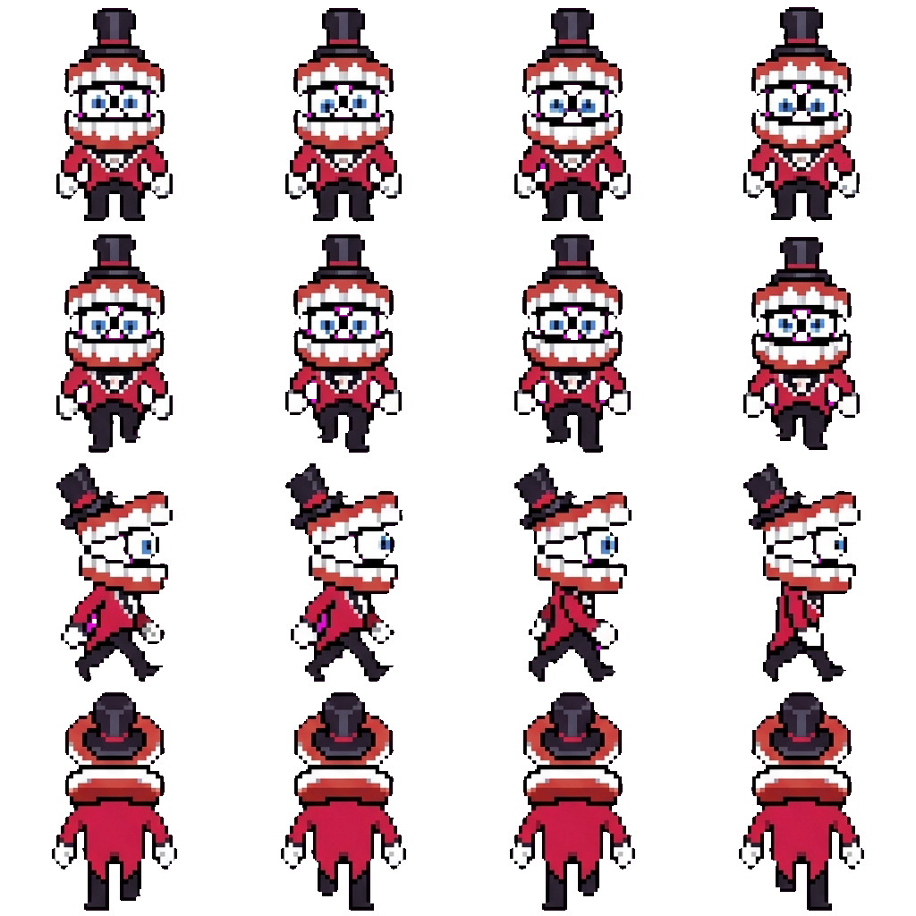 Caine movement sprite